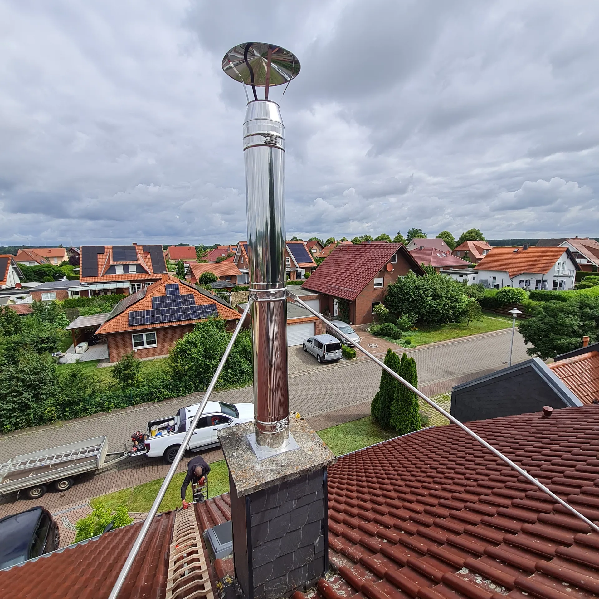 Schornsteinbau